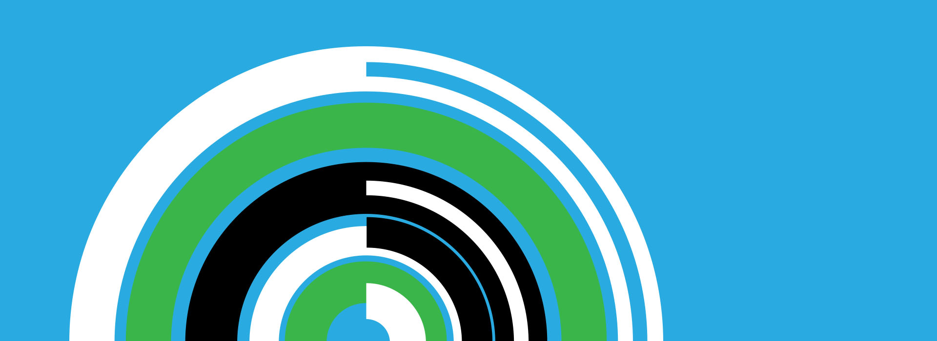 Wide visual banner